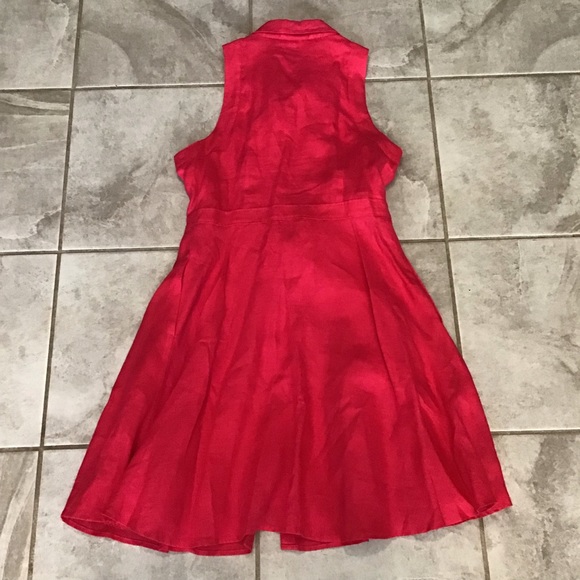 Anthropologie HD in Paris Printemp linen dress 10 - Picture 5 of 11